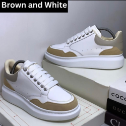 Brown and White Colour